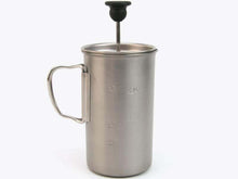 Load image into Gallery viewer, Titanium French Press by Snow Peak
